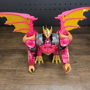 Pink and Gold Dragon Toy